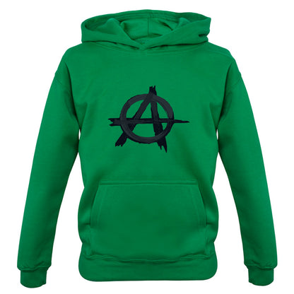 Anarchy Symbol Kids T Shirt