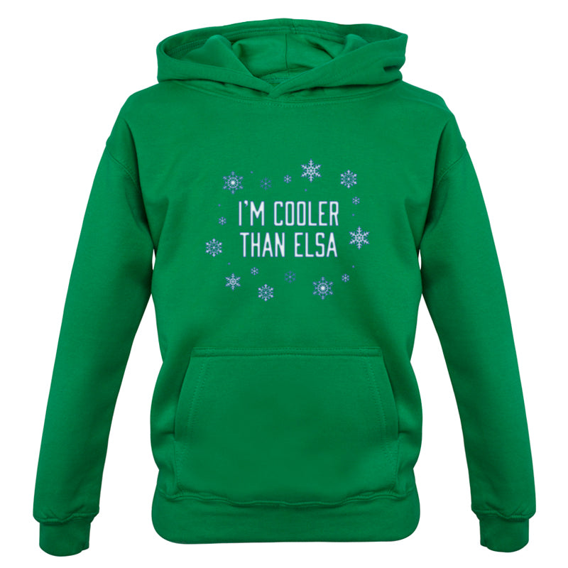 I'm Cooler Than Elsa Kids T Shirt