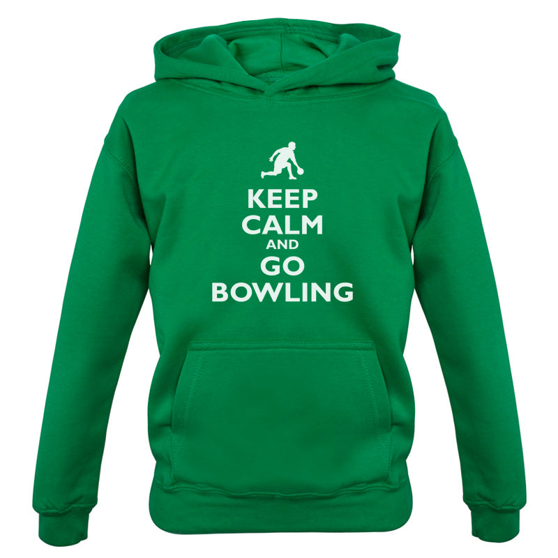 Keep Calm and Go Bowling Kids T Shirt