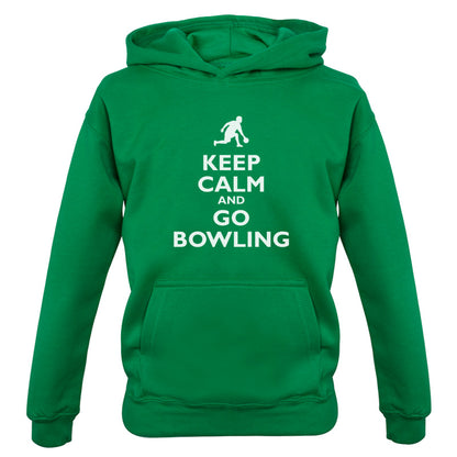 Keep Calm and Go Bowling Kids T Shirt