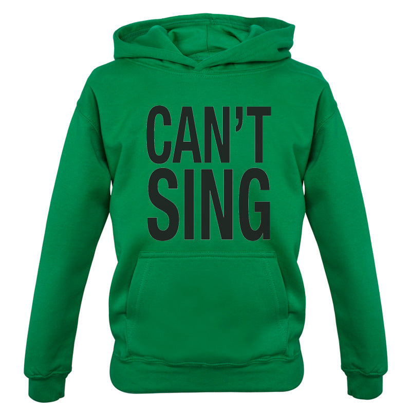 Can't Sing Kids T Shirt