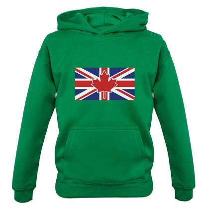 Canadian Union Jack Flag Kids T Shirt