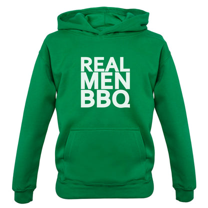 Real Men BBQ Kids T Shirt