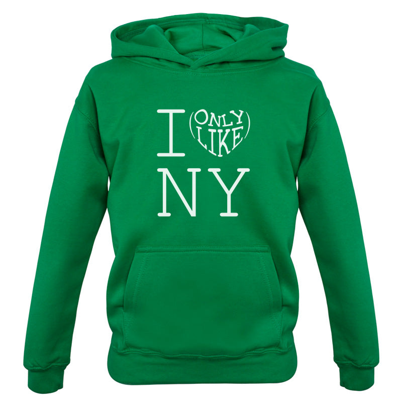 I Only Like New York Kids T Shirt