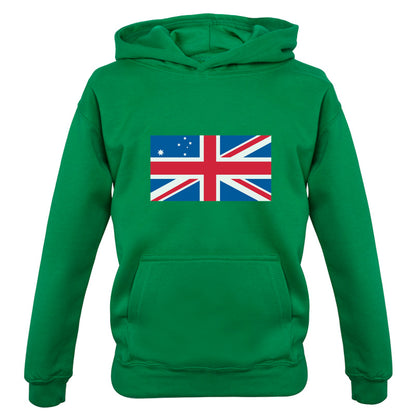Australian Union Jack Flag Kids T Shirt
