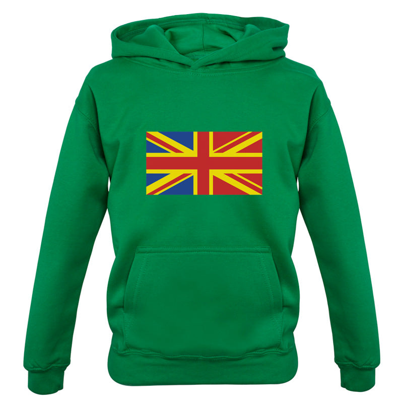 Romanian Union Jack Kids T Shirt