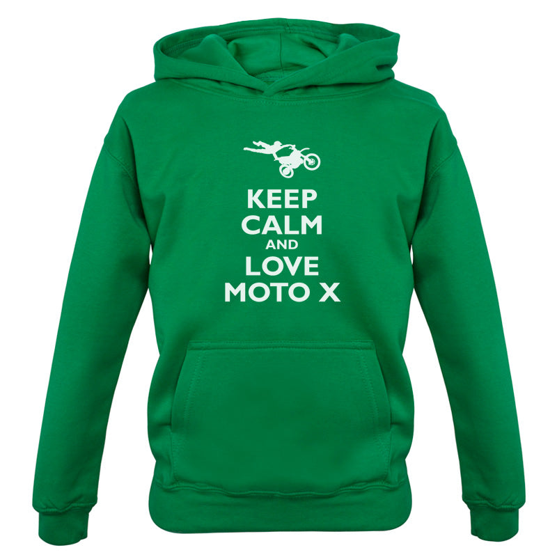 Keep Calm and Love Moto X Kids T Shirt