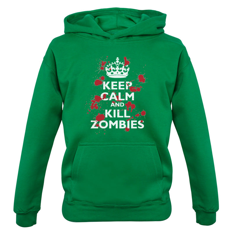 Keep Calm and Kill Zombies Kids T Shirt