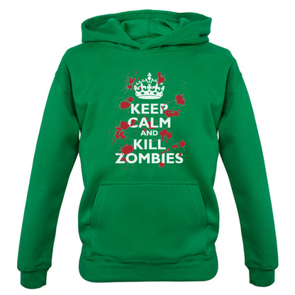 Keep Calm and Kill Zombies Kids T Shirt