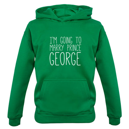 I'm Going To Marry Prince George Kids T Shirt