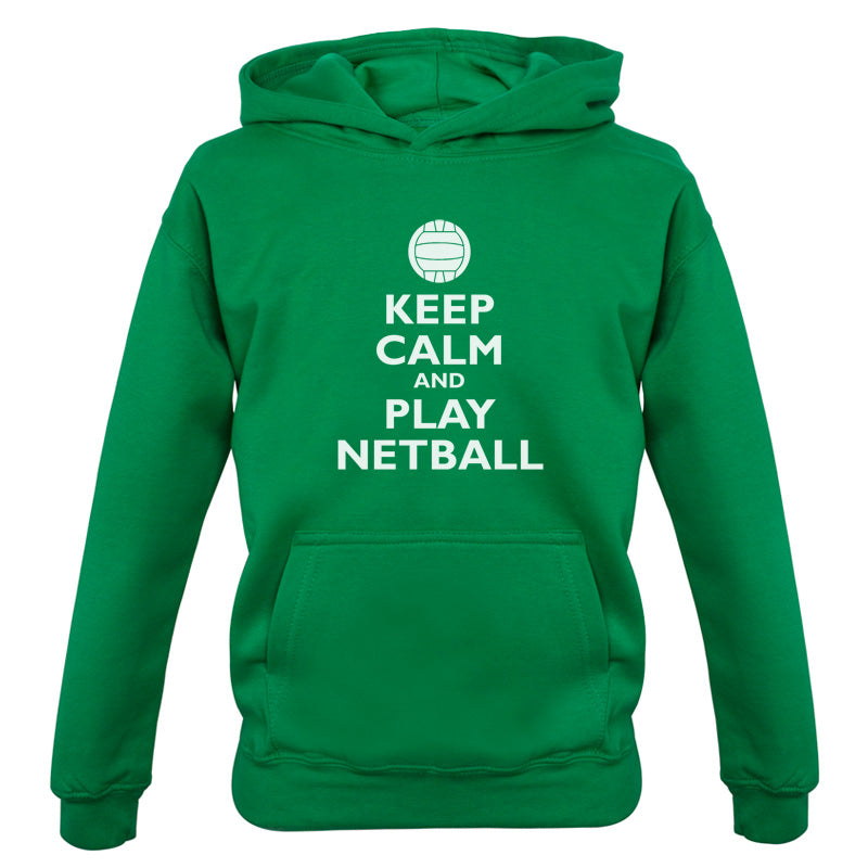 Keep Calm and Play Netball T Shirt