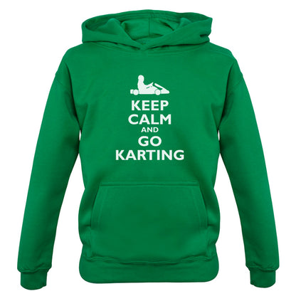 Keep Calm and Go Karting Kids T Shirt