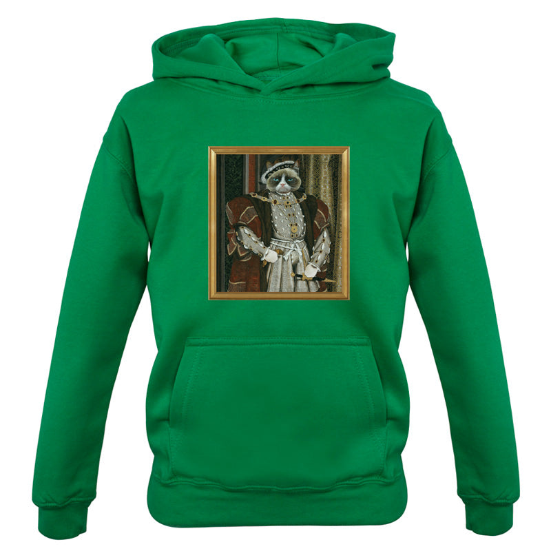 King Henry Grumpy Cat Kids T Shirt