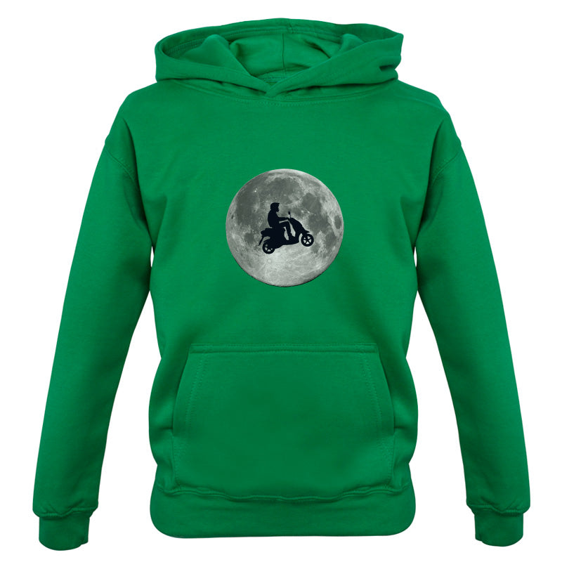 Moped Moon Kids T Shirt