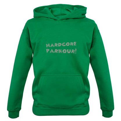 Hardcore Parkour Kids T Shirt