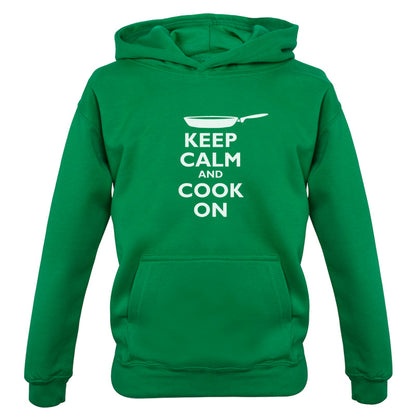 Keep Calm and Cook On Kids T Shirt