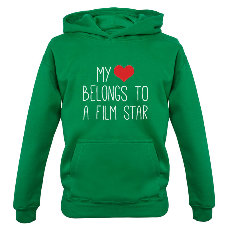 My Heart Belongs To A Film Star Kids T Shirt