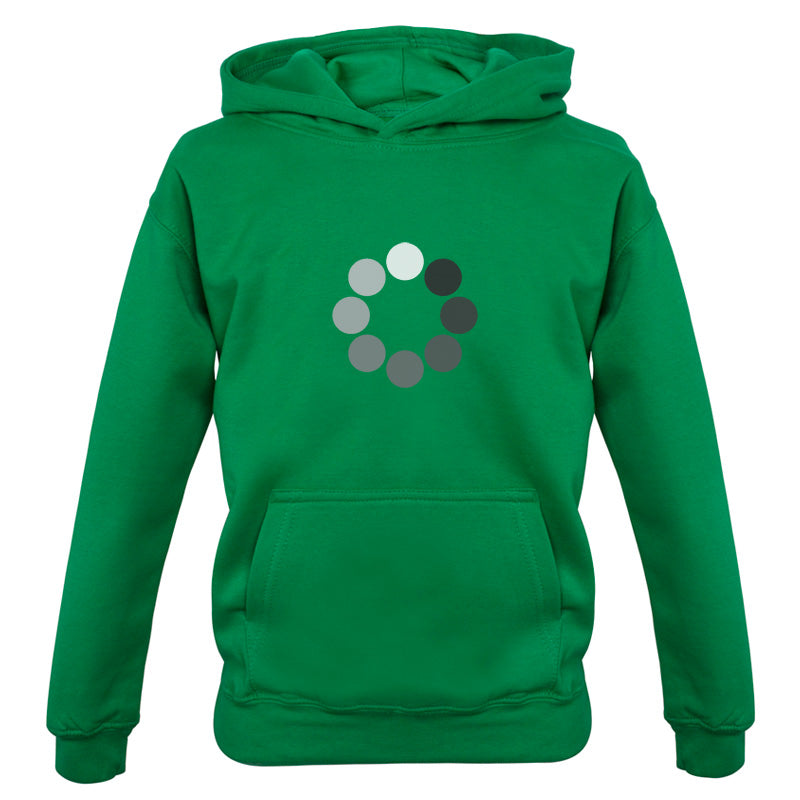 Loading Screen Buffering Circles Kids T Shirt