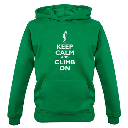 Keep Calm and Climb On Kids T Shirt
