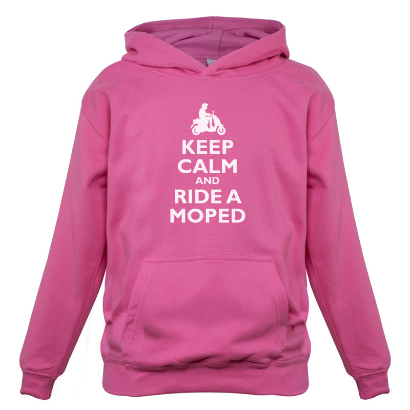 Keep Calm and Ride A Moped Kids T Shirt