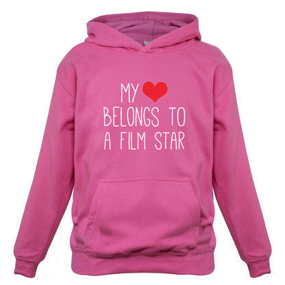 My Heart Belongs To A Film Star Kids T Shirt