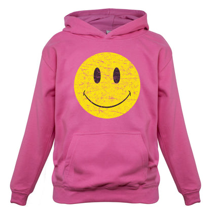 Smiley Rave Face Kids T Shirt