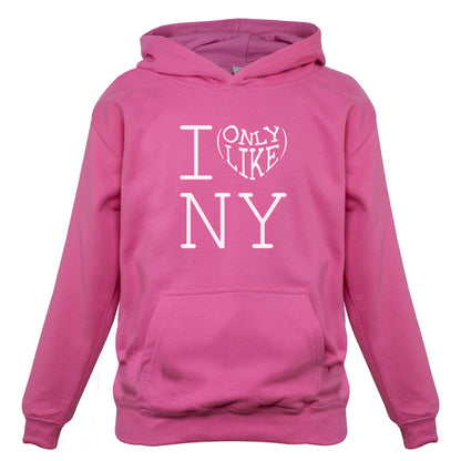I Only Like New York Kids T Shirt