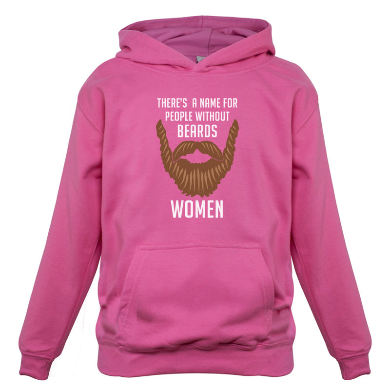 There's a Name For People Without Beards Women Kids T Shirt