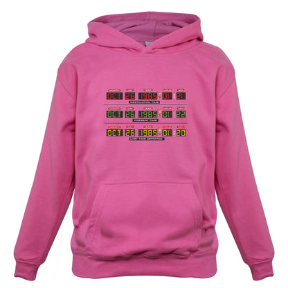 Deloreon Time Machine Circuits Kids T Shirt
