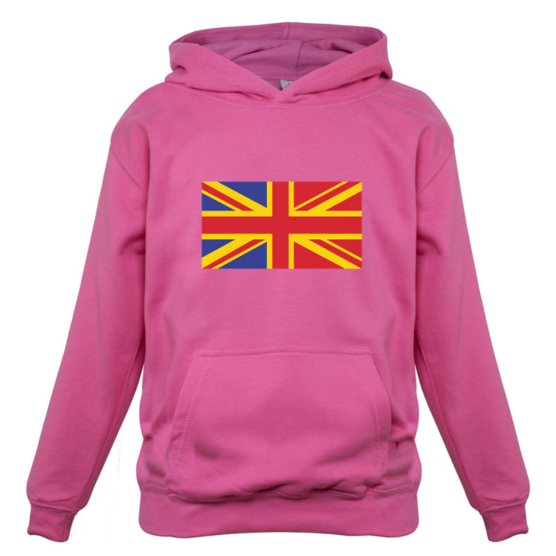 Romanian Union Jack Kids T Shirt