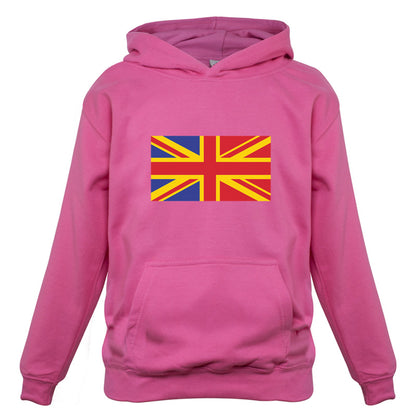 Romanian Union Jack Kids T Shirt