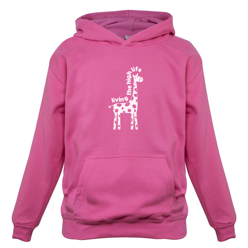 Living The High Life Kids T Shirt