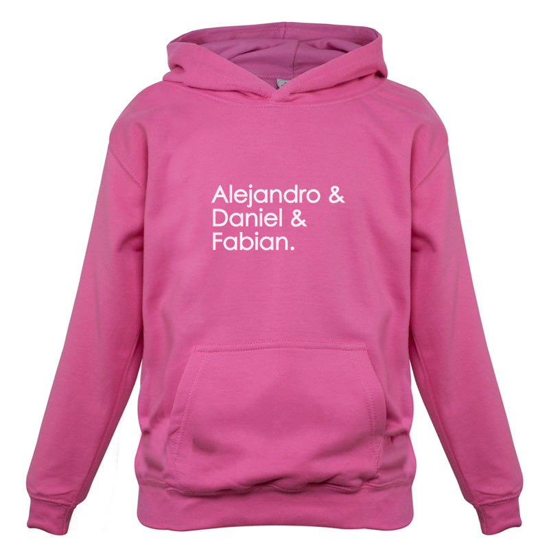 Alejandro & Daniel & Fabian Kids T Shirt
