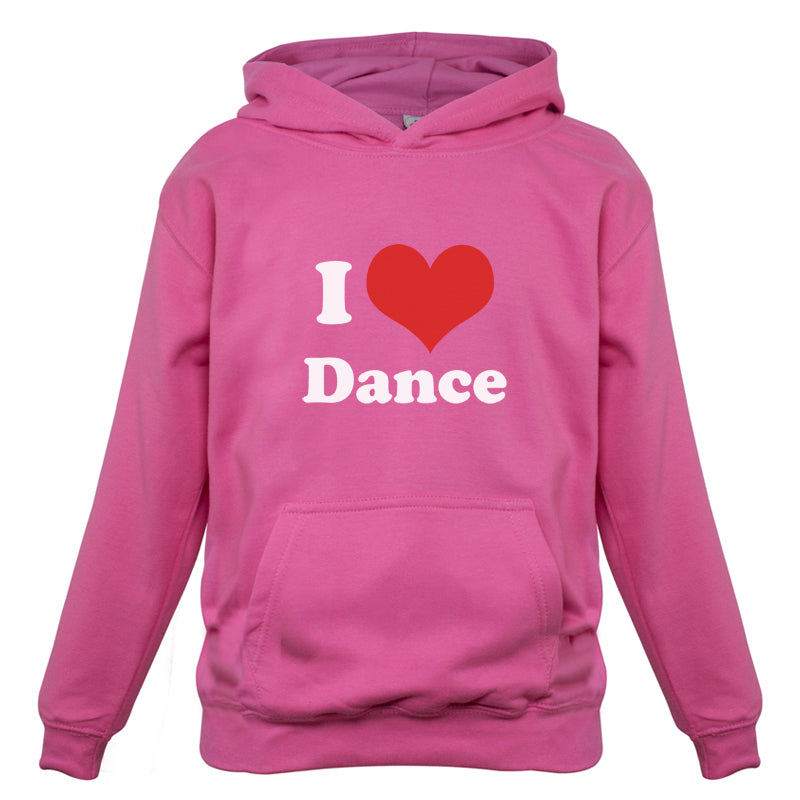 I Love Dance Kids T Shirt