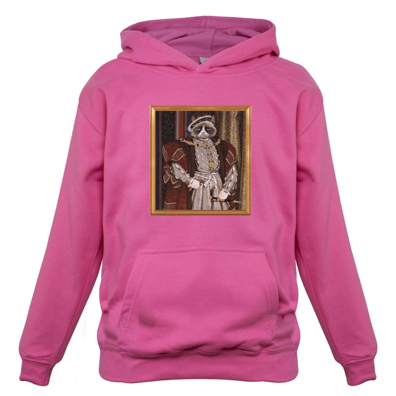 King Henry Grumpy Cat Kids T Shirt