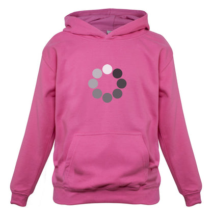 Loading Screen Buffering Circles Kids T Shirt