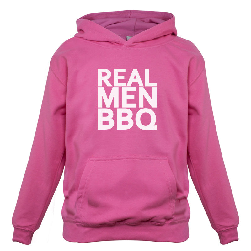 Real Men BBQ Kids T Shirt