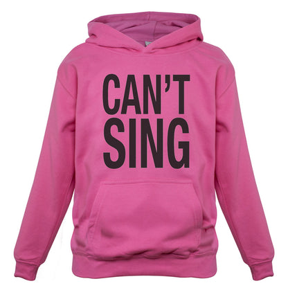 Can't Sing Kids T Shirt