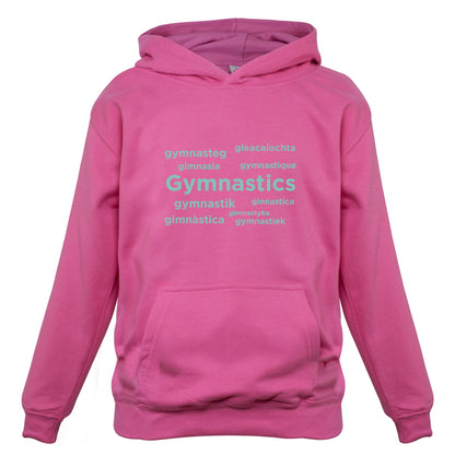 Gymnastics Language Kids T Shirt