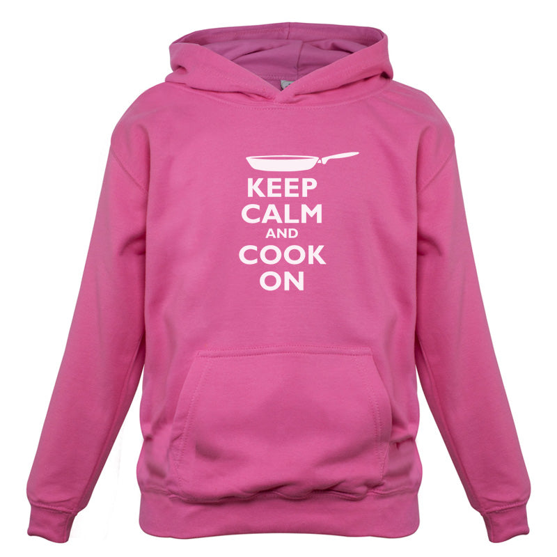 Keep Calm and Cook On Kids T Shirt