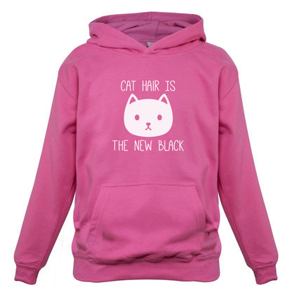 Cat Hair Is The New Black Kids T Shirt