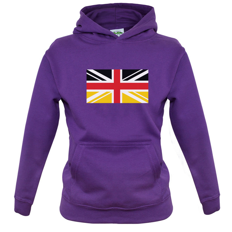 German Union Jack Flag Kids T Shirt
