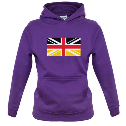 German Union Jack Flag Kids T Shirt