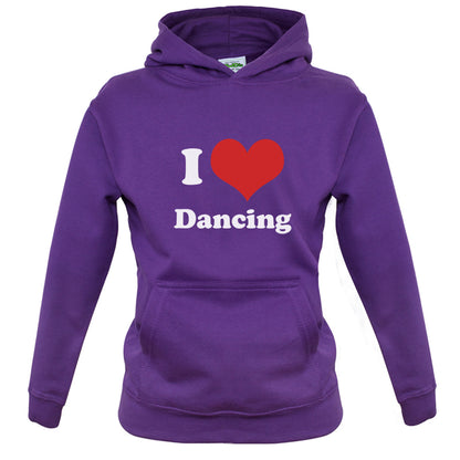 I Love Dancing Kids T Shirt