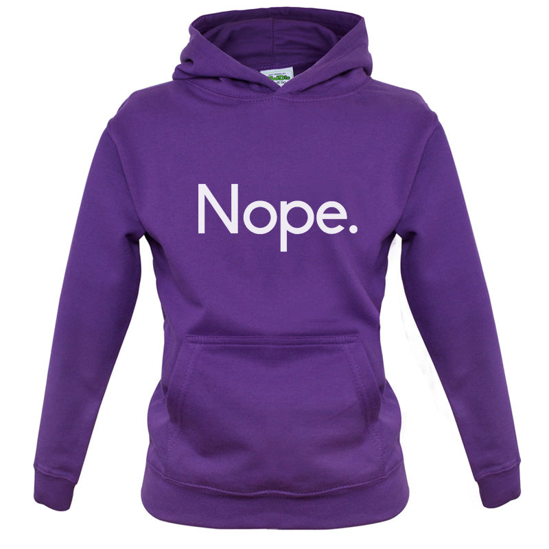 Nope Kids T Shirt