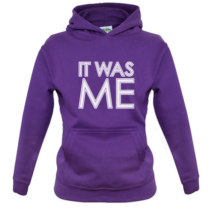 It Was Me Kids T Shirt
