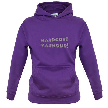 Hardcore Parkour Kids T Shirt
