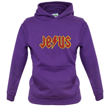 Jesus Rock Style Kids T Shirt