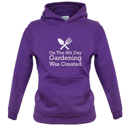 On The 8th Day Gardening Was Created Kids T Shirt