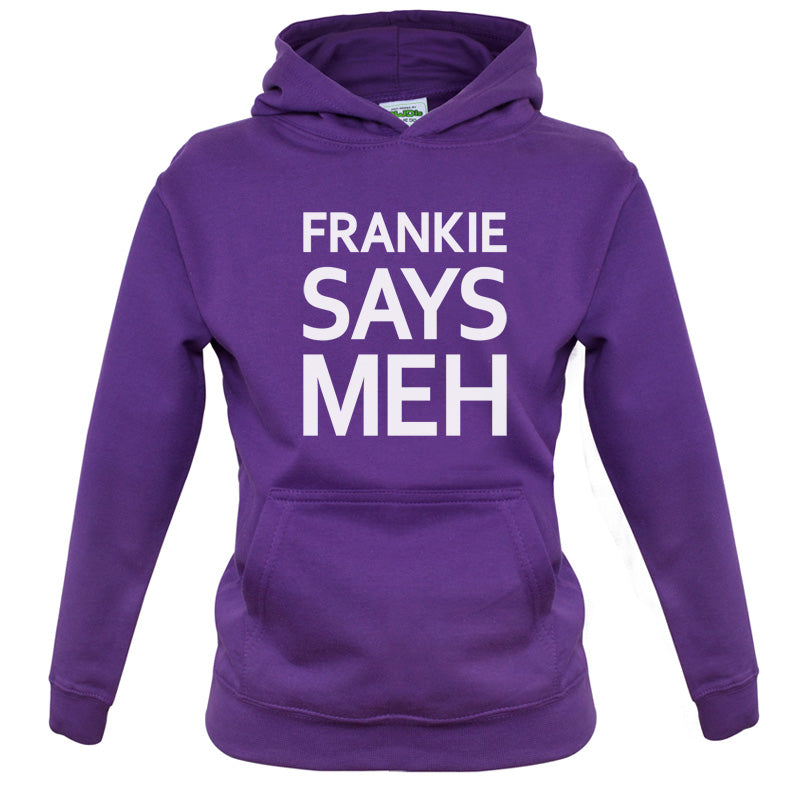 Frankie Says Meh Kids T Shirt